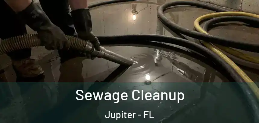  Sewage Cleanup Jupiter - FL